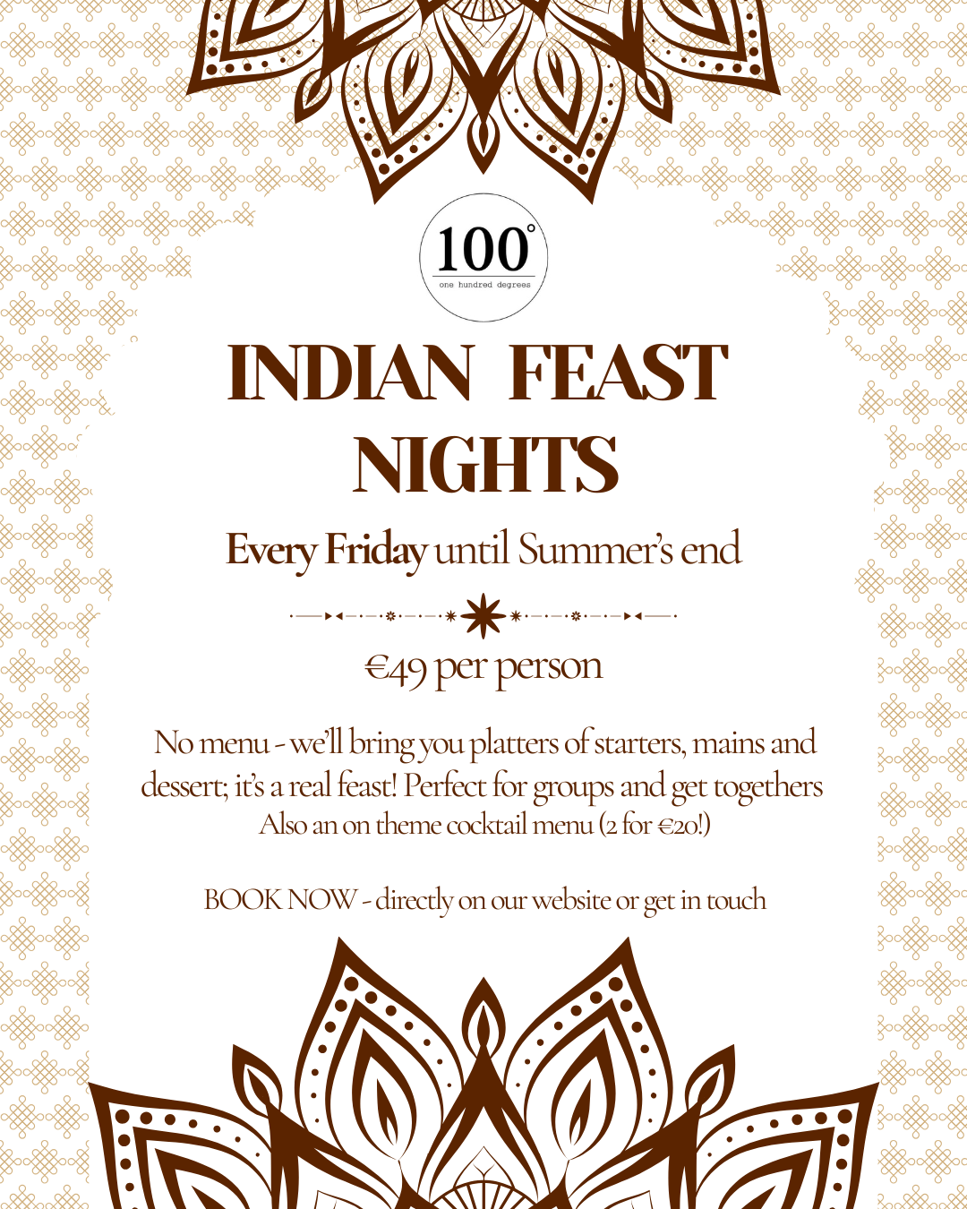 India Feast Night