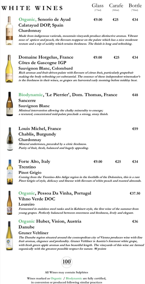 White wine